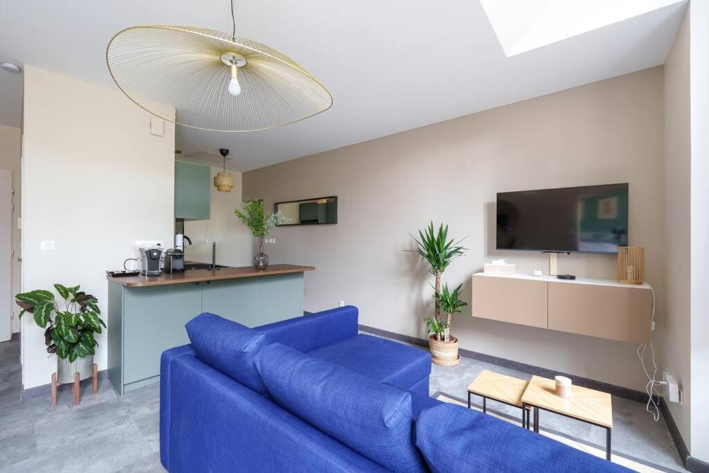Appartement Lumineux Avec Cour Chaumont  Eksteriør billede