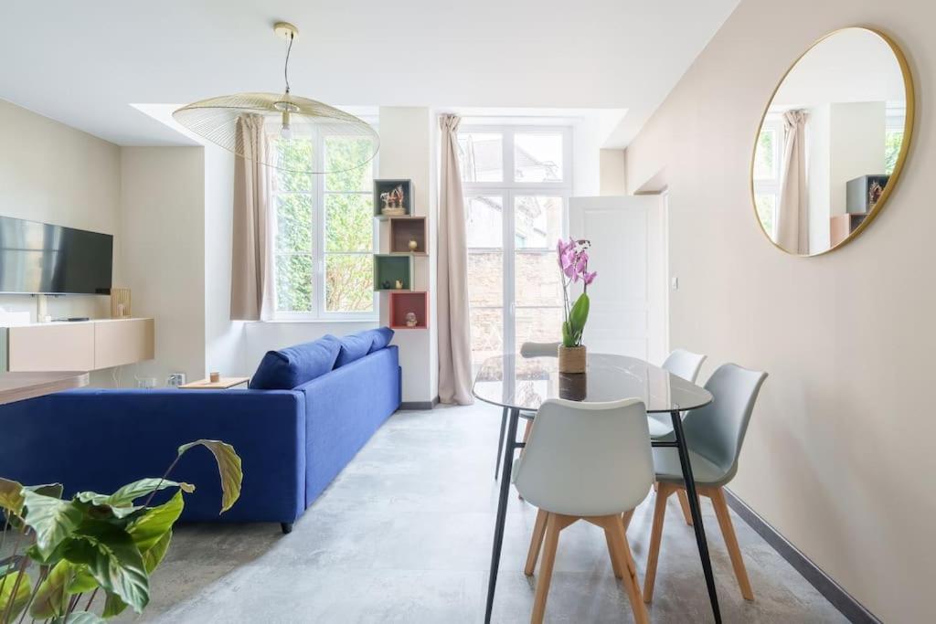 Appartement Lumineux Avec Cour Chaumont  Eksteriør billede